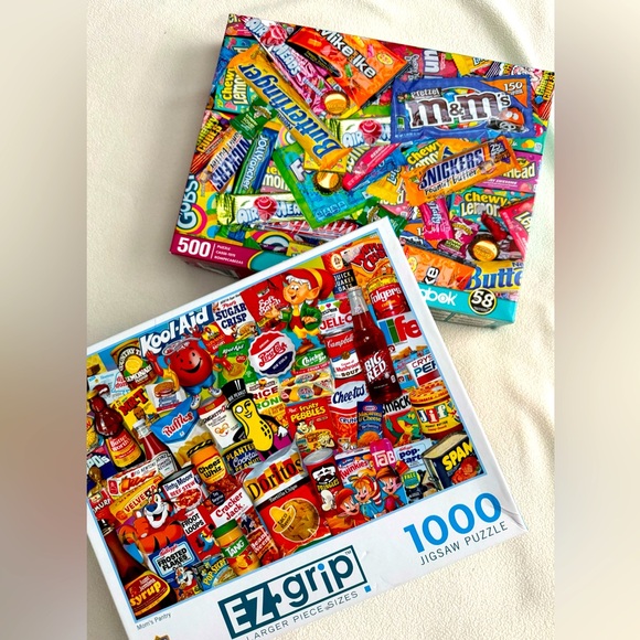 Other - Yummy Snacks! Bundle of 2/1000pc Puzzles